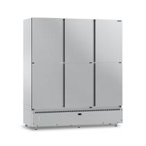 Mini Câmara 6 Portas Resfriados 1152l Inox 0 a 7ºc ar Forçado Motor Inferior Mcr6p - Refrimate 220v