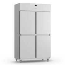 Mini Câmara Congelados Refrimate Inox 4 Portas 220V MCCO4P