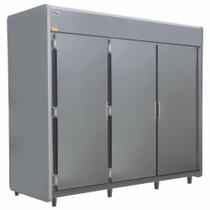 Mini Câmara Fria 3 Portas 3000 Litros Inox Rf058 Frilux 220V
