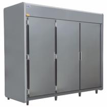 Mini Câmara Fria 3 Portas 3000 Litros Inox RF058 Frilux 220V