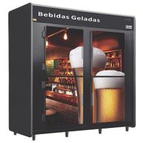 Mini Câmara Frilux Cervejeira 30 Caixas RF055 Plus 4 Portas 1800L