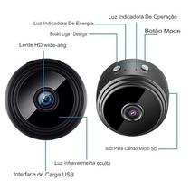 Mini Câmera A9 1080P HD Ip Versão Noturna Segurança De Vídeo De Voz Câmeras De Vigilância Sem Fio Wifi