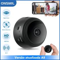 Mini Câmera A9 Espião Wifi Hd Sem Fio Câmera Segurança Mini Câmera A9 Espião Wifi Hd Sem Fio Câmera Segurança
