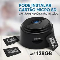 Mini Câmera A9 Hd Filmadora Magnética Compacta Visão Noturna Monitoramento Remoto Segurança Pro