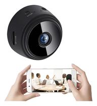 Mini Câmera A9 Ip Wifi Hd 1080 Espiã Babá Idoso Residência Preto Mini Câmera A9 Ip Wifi Hd 1080 Espiã Babá Idoso Residência Preto