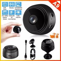 Mini Câmera A9 Wi-Fi - Segurança Discreta e Noturna