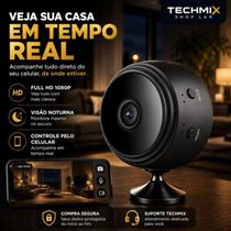 Mini Câmera A9 WiFi Full HD 1080P com Áudio Visão Noturna Sensor de Movimento e Gravação Remota