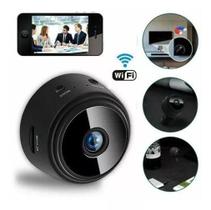 Mini Camera A9 Wifi Veicular Discreta E Eficiente Visão