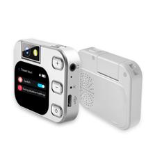 Mini Câmera Bluetooth 2.0 1 Polegada Tela Sensível Ao Toque 1080P Gravador De Vídeo Foto Rádio FM