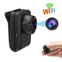 Mini Câmera Corporal 1080P HD com Visão Noturna IR - Gravador de Vídeo com Clipe