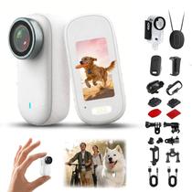 Mini Câmera Corporal DOLLRANK 4K 120 Grande Angular à Prova d'Água