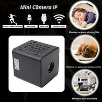 Mini Câmera De Segurança 110-Da Wifi HD Sem Fio Visão Noturna Babá Eletrônica