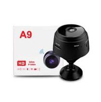 Mini Camera De Segurança A9 Discreta Full Hd Profissional Cor Preto
