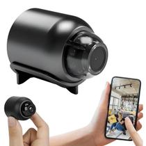 Mini Câmera de Segurança Espiã Discreta Wi-Fi HD Visão Noturna e App no Celular (1 Und) Mini Câmera de Segurança Espiã Discreta Wi-Fi HD Visão Noturna e App no Celular (1 Und)