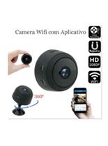 Mini Câmera de Segurança Espiã Wifi Visão Noturna 1080 HD