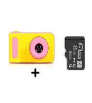 Mini Câmera Digital Filmadora Infantil Criança Com Cartão de Memoria 8g - dfjn
