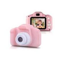 Mini Câmera Digital Fotográfica Brinquedo X200 - Foto e Vídeo - Infantil Crianças - ROSA