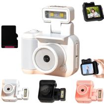 Mini câmera digital Retro Snap Y4000 1080P com 16 GB de branco