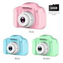 Mini Câmera Digital X200 - Foto e Vídeo - Infantil - Verde - RAFASHOP