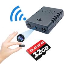 Mini Câmera Escondida WiFi 32gb memória Acesso ao Vivo XD2 Filmadora Discreta Grava Audio Video
