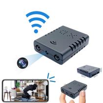 Mini Câmera Escondida WiFi Acesso ao Vivo XD2 Filmadora Pequena Discreta Grava Audio e Video