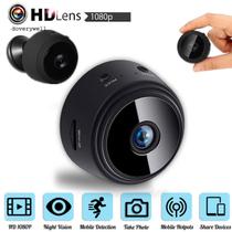 Mini Câmera Escondida Wifi Hd 1080p Visão Noturna e Escuta