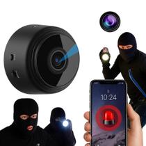Mini Câmera Espiã A9 Visão Noturna Segurança Invisível para Casa e Escritório