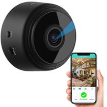 Mini Câmera Espiã A9 WiFi com Visão Noturna Discrição e Segurança Total