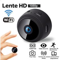 Mini câmera espiã A9 wireless HD 1080p spy entrega rápida