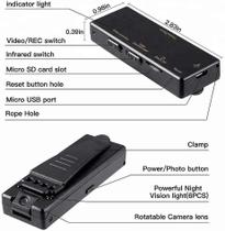 Mini Câmera Espiã DEXILIO 1080P - Wireless, Portátil, com Detecção de Movimento e Visão Noturna