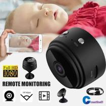 Mini Câmera Espiã Gravador De Voz Visão Noturna WIFI 1080p Mini Câmera Espiã Gravador De Voz Visão Noturna WIFI 1080p