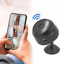 Mini Câmera Espiã Gravador De Voz Visão Noturna WIFI 1080p