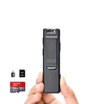 Mini Câmera Espiã Hd Filmadora Policia Externa Corpo 1080p 128Gb A3 Mini Câmera Espiã Hd Filmadora Policia Externa Corpo 1080p 128Gb A3