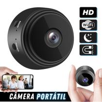Mini Camera Espiã Monitoramento Remoto Wifi HD Discreta