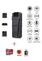 Mini Câmera Espiã Policial Wifi Ip 24 Horas Noturna Hd 1080p 128Gb A8 Mini Câmera Espiã Policial Wifi Ip 24 Horas Noturna Hd 1080p 128Gb A8