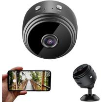 Mini Câmera Espiã Thor A9 Full HD 1080P com Visão Noturna, Sensor de Presença, Wi-Fi 2.4GHZ Preto Mini Câmera Espiã Thor A9 Full HD 1080P com Visão Noturna, Sensor de Presença, Wi-Fi 2.4GHZ Preto