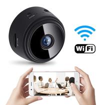 Mini Câmera Espiã Wi-fi C/ Bateria Interna Hd 1080p Sem Fio