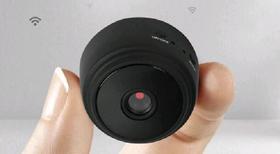 Mini câmera espiã wi-fi entrada micro SD - Filó modas