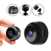 Mini Câmera Espiã WiFi Discreta Para Segurança Escondida Visão Noturna A9 Veículos