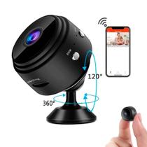 Mini Câmera Espiã WiFi Discreta Para Segurança Escondida Visão Noturna Veículos - HD Camery