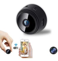 Mini Câmera Espiã Wifi Ip A9 Visão Noturna Com Gravador De Voz Wifi - starr