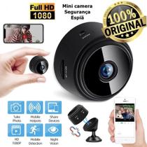 Mini Câmera Espiã Wifi Ip A9 Visão Noturna e Gravador De Voz 1080p - SMART CAMERA