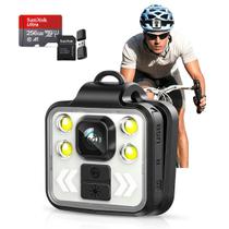 Mini Câmera Filmadora Para Camping E Pesca 1080 Full Hd 256gb