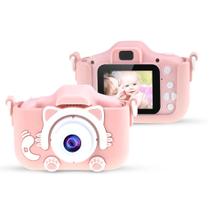 Mini Câmera Fotográfica Digital Infantil Filmadora HD Jogos