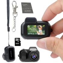 Mini câmera Gsnagole 1080P HD com chaveiro, portátil