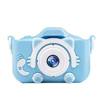 Mini Câmera Infantil Mini Recarregável Capa Video Jogos Foto