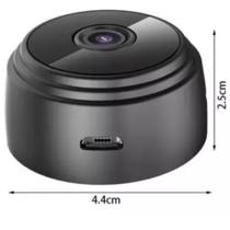 Mini Câmera Ip A9 Visão Noturna Espiã Gravador Voz E Imagem - IP Camera