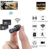 Mini Câmera IP Espiã 1080P Wireless Wifi Com Visão Noturna, Detecção De Movimento E Vigilância