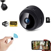 Mini Câmera Ip Espiã Wifi A9 Visão Noturna Com Gravador De Voz