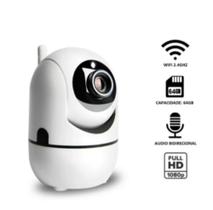 Mini Camera Ip Hd Wifi Sensor Movimento Automatico E Audio